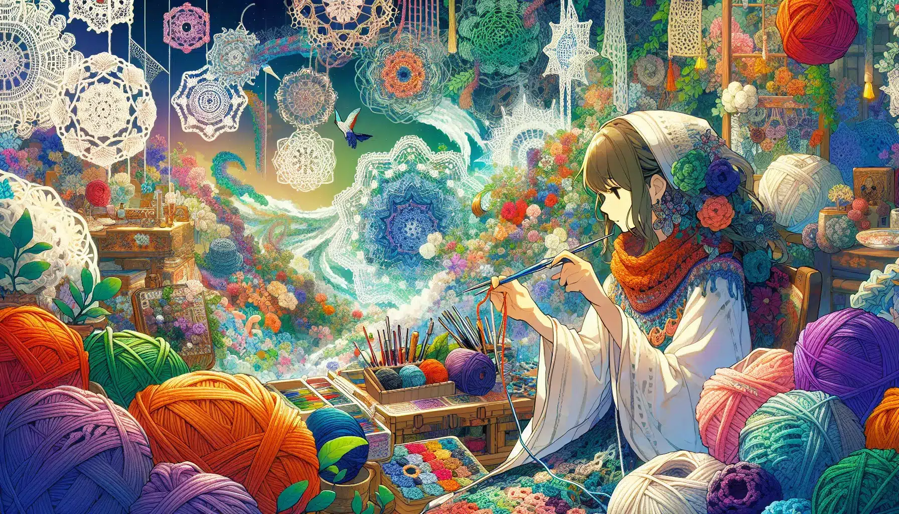 Tunisian Crochet and the Mysterious Art of Fabric Alchemy