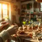 sustainable yarn knitting