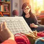 Reading knitting charts