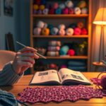left-handed crochet