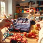 steeking knitting
