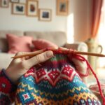 stranded colorwork knitting