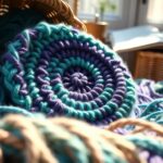 gauge swatch in the round
